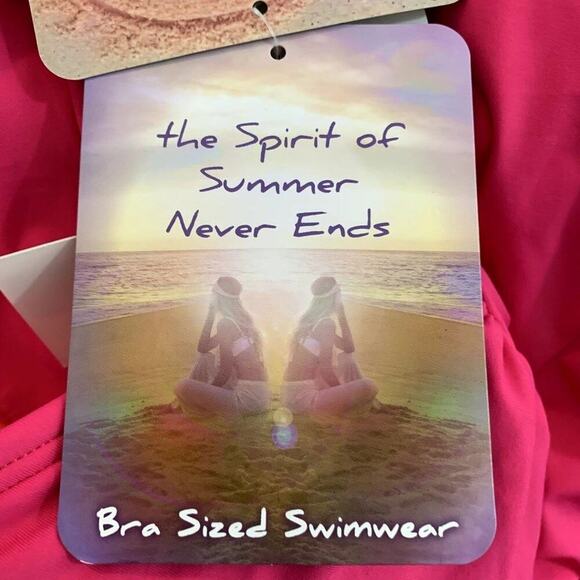 Coco Rave Women's One Piece Bra Sized Swimsuit NWT Size Medium - Picture 11 of 12